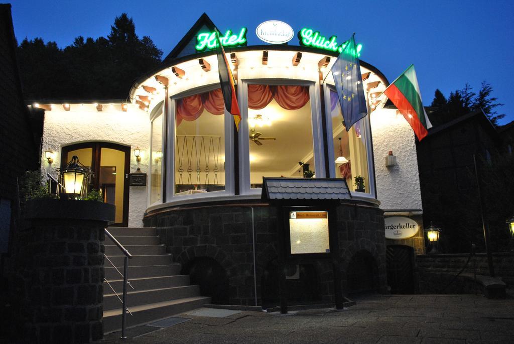 Hotel Glueck Auf & Buergerkeller Bad Grund Exterior foto