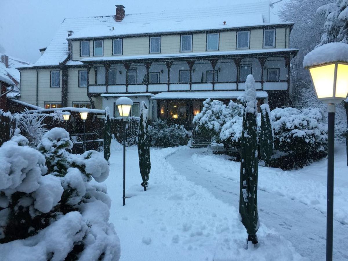 Hotel Glueck Auf & Buergerkeller Bad Grund Exterior foto